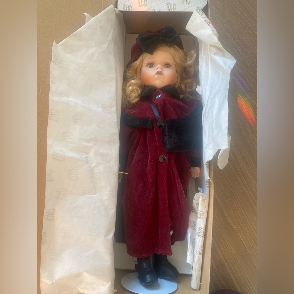 Lisa from The Heritage Signature Collection porcelain doll